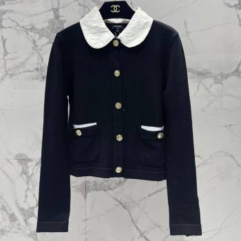Chanel Cashmere Cardigan Black 2025 CH090401 (QI-250904033)