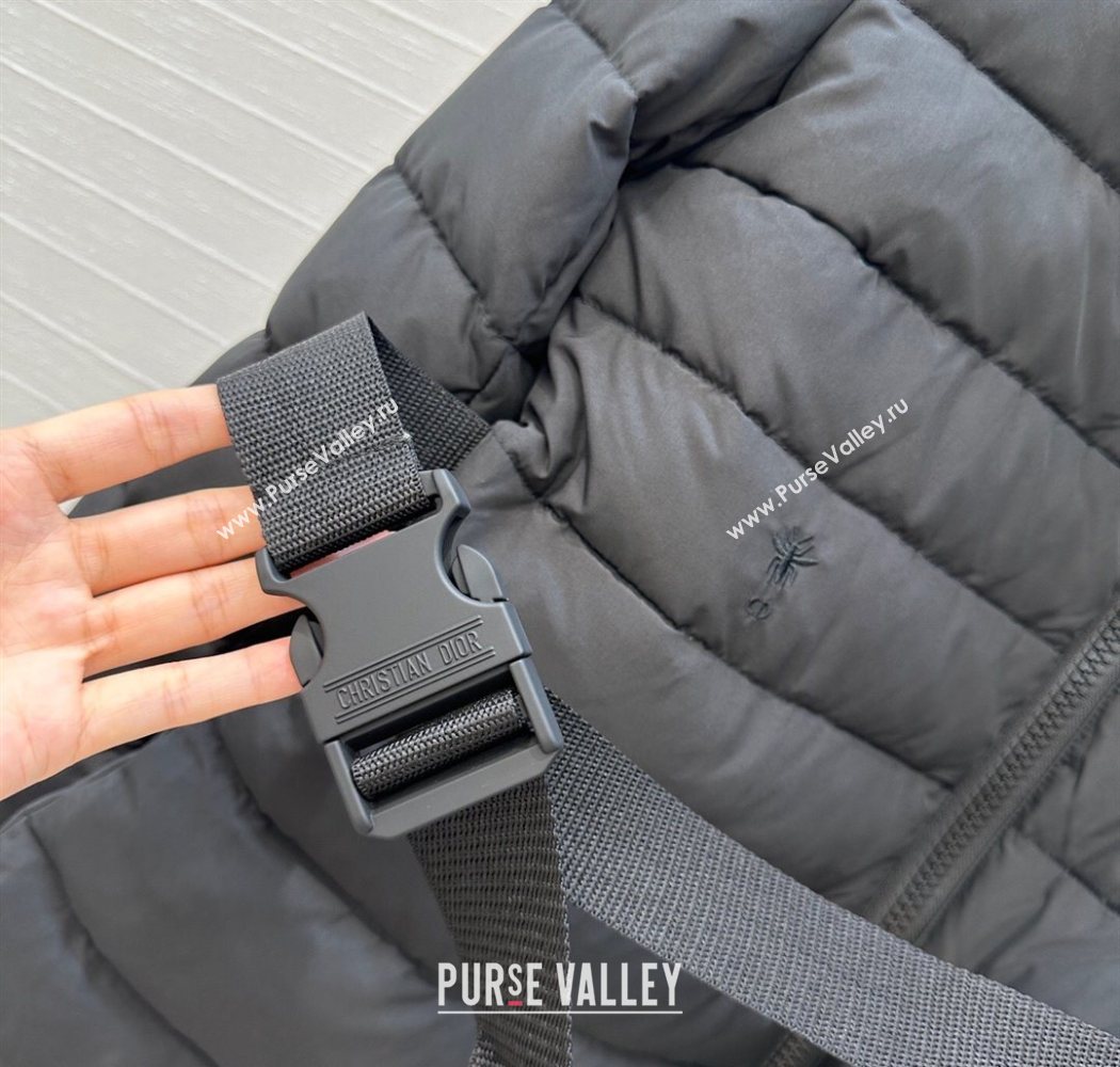 Dior Down Jacket with Belt Black 2025 CH090406 (QI-250904037)