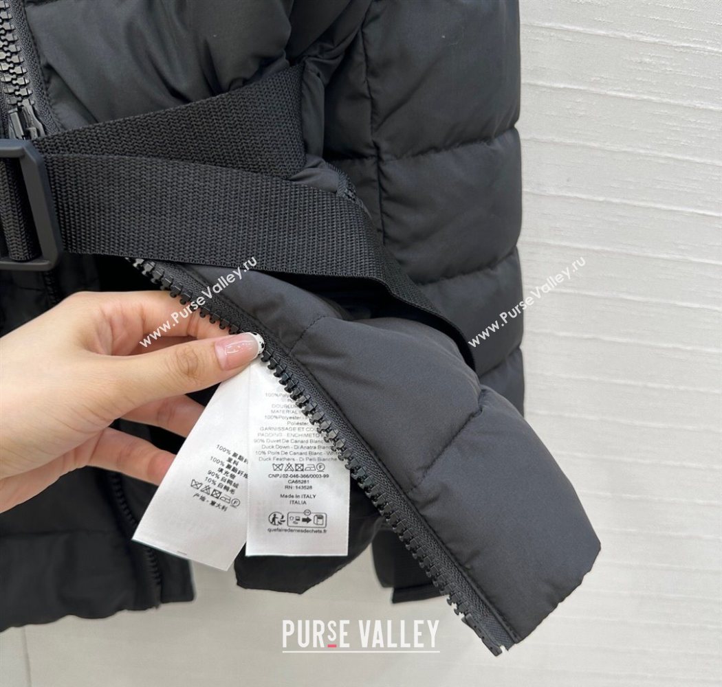 Dior Down Jacket with Belt Black 2025 CH090406 (QI-250904037)