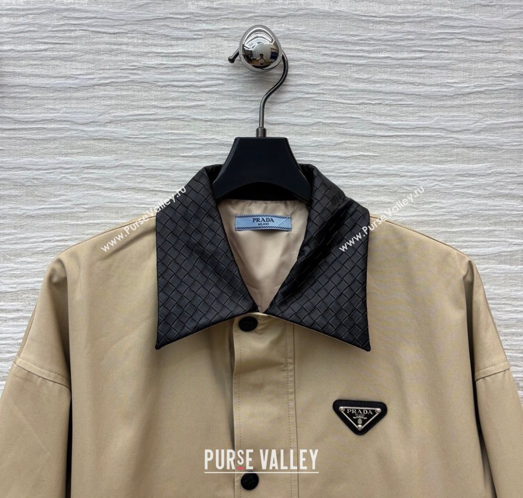 Prada Jacket Khaki 2025 PR090404 (QI-250904044)