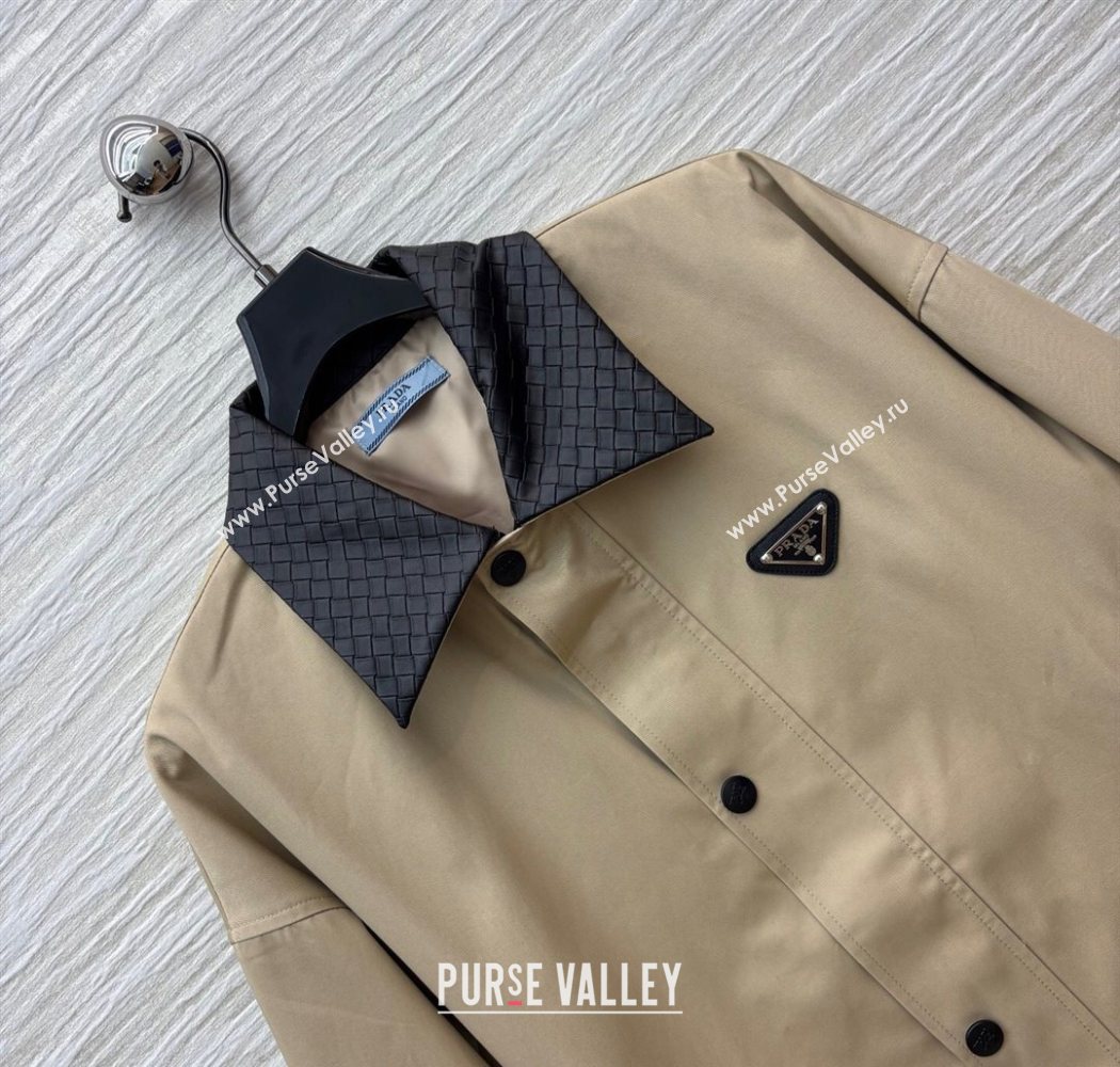 Prada Jacket Khaki 2025 PR090404 (QI-250904044)