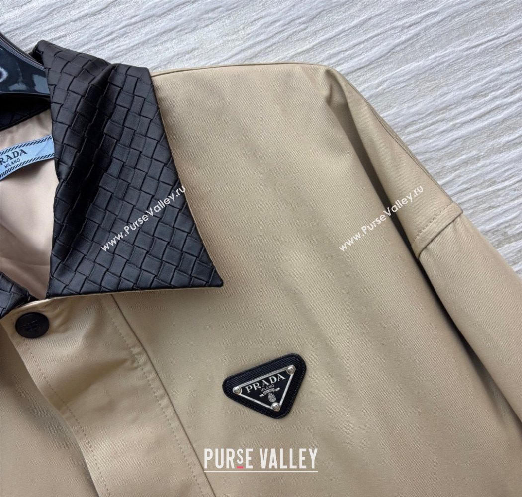Prada Jacket Khaki 2025 PR090404 (QI-250904044)