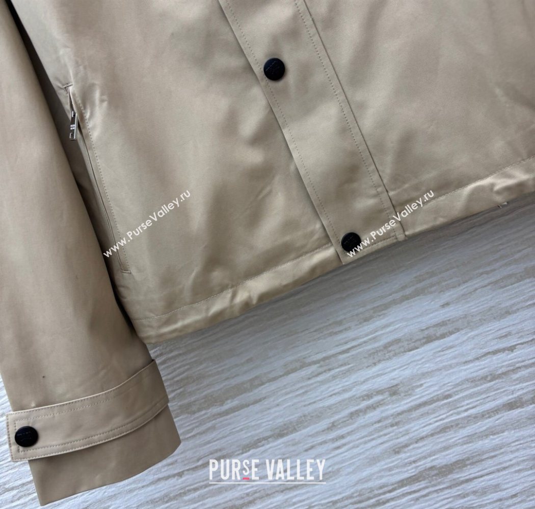 Prada Jacket Khaki 2025 PR090404 (QI-250904044)
