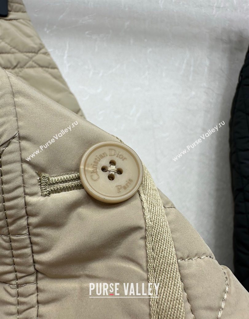 Dior Oblique Mini Skirt Beige 2025 DR090404 (QI-250904019)