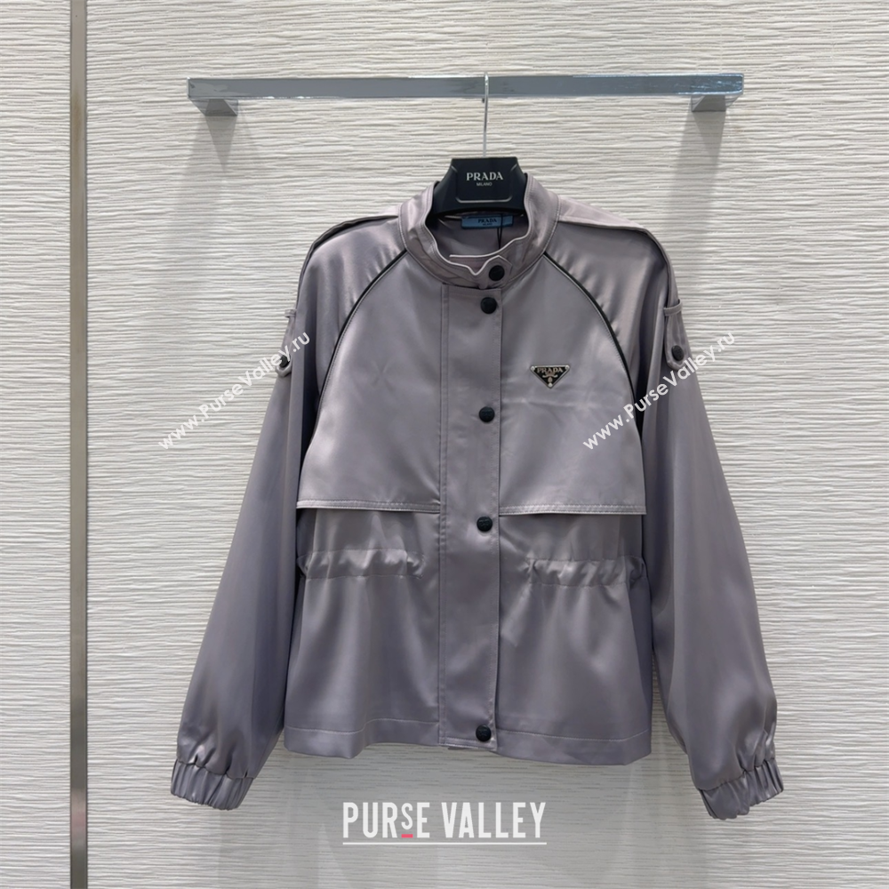 Prada Jacket Grey 2025 PR090401 (QI-250904002)