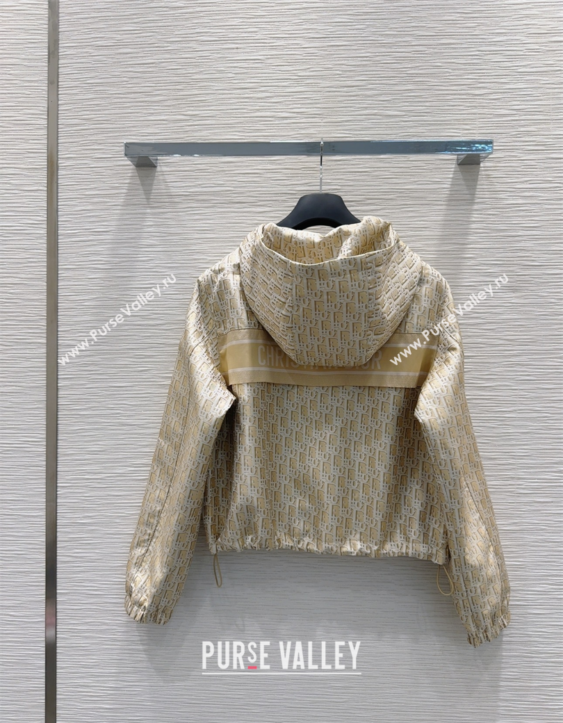 Dior Oblique Jacket Gold-Tone 2025 DR090407 (QI-250904067)