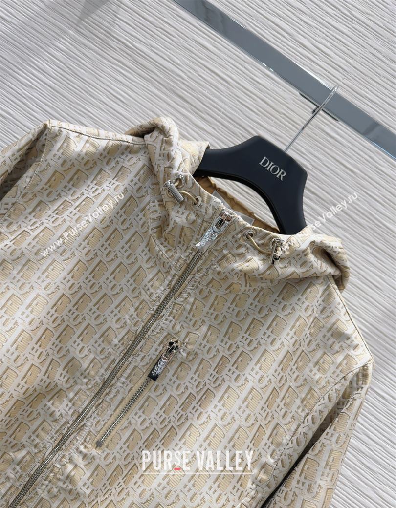 Dior Oblique Jacket Gold-Tone 2025 DR090407 (QI-250904067)