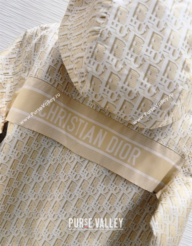 Dior Oblique Jacket Gold-Tone 2025 DR090407 (QI-250904067)