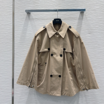 Dior Short Coat Khaki 2025 DR090406 (QI-250904066)