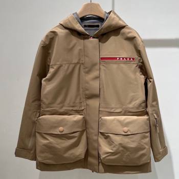Prada LR-MX2 Khaki Coat 2025 PR090408 (QI-250904071)