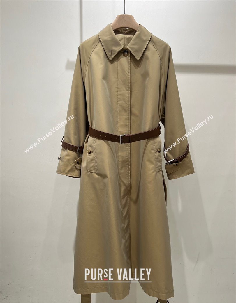 Prada Khaki Long Coat 2025 PR090409 (QI-250904072)
