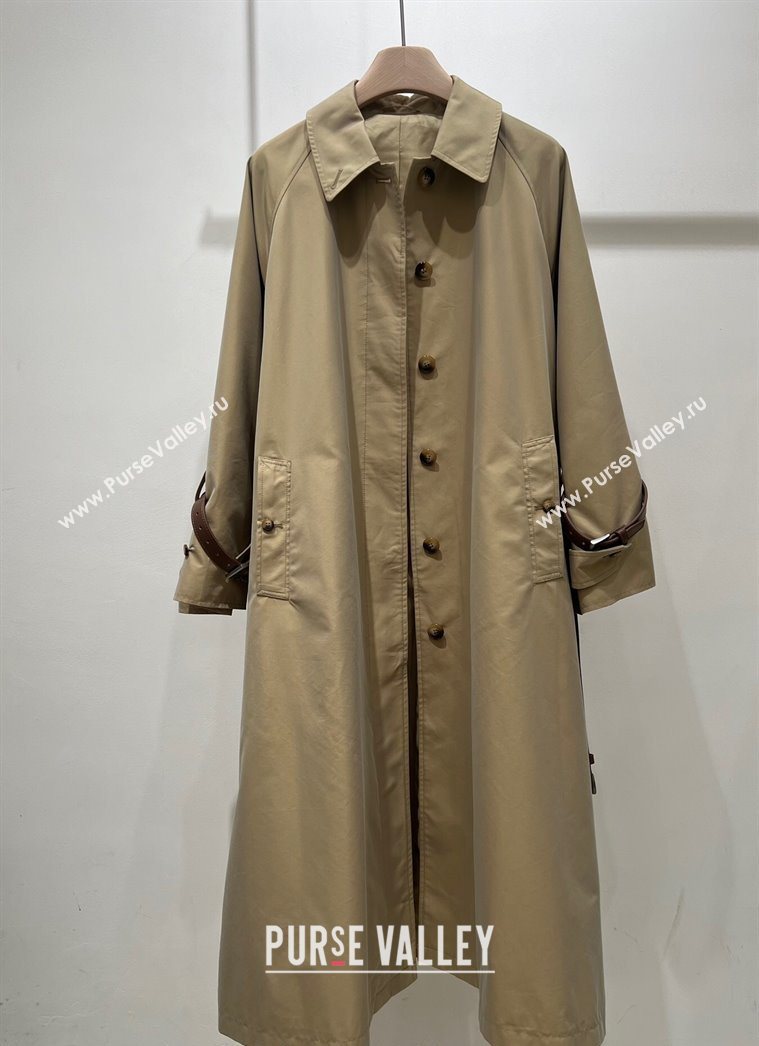 Prada Khaki Long Coat 2025 PR090409 (QI-250904072)
