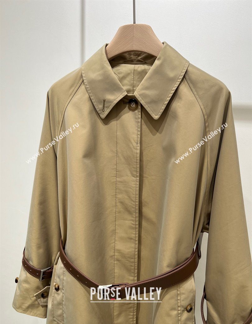 Prada Khaki Long Coat 2025 PR090409 (QI-250904072)