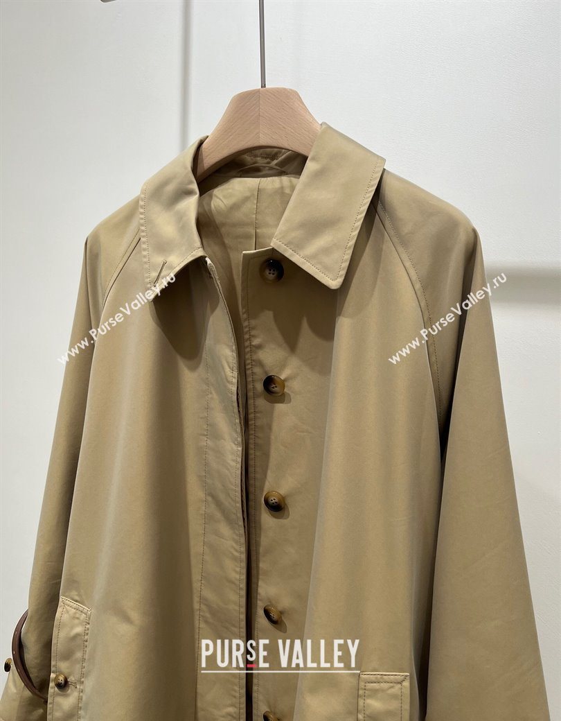 Prada Khaki Long Coat 2025 PR090409 (QI-250904072)