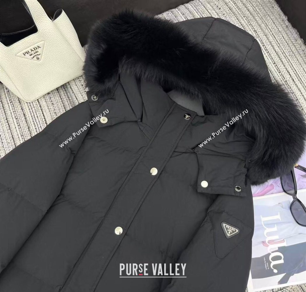 Prada Down Jacket Black 2025 PR090405 (QI-250904046)