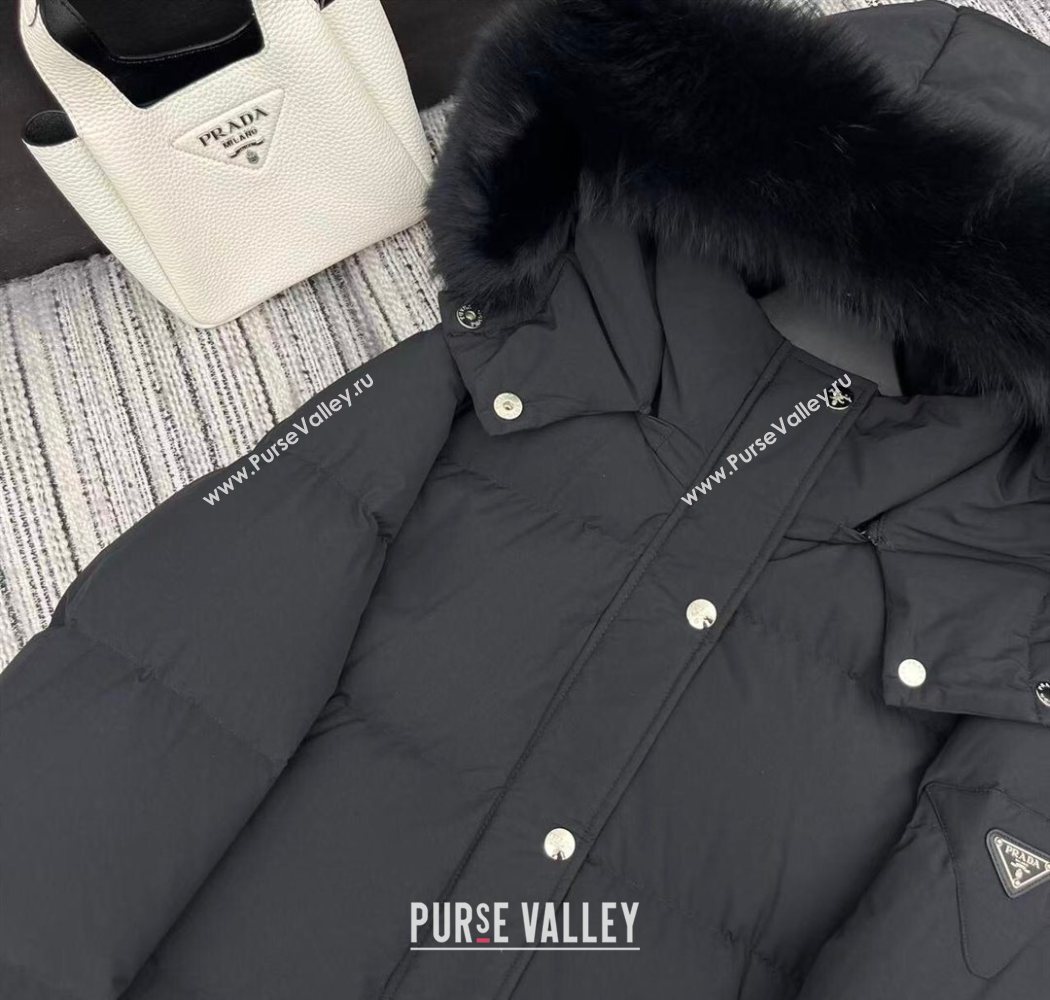 Prada Down Jacket Black 2025 PR090405 (QI-250904046)