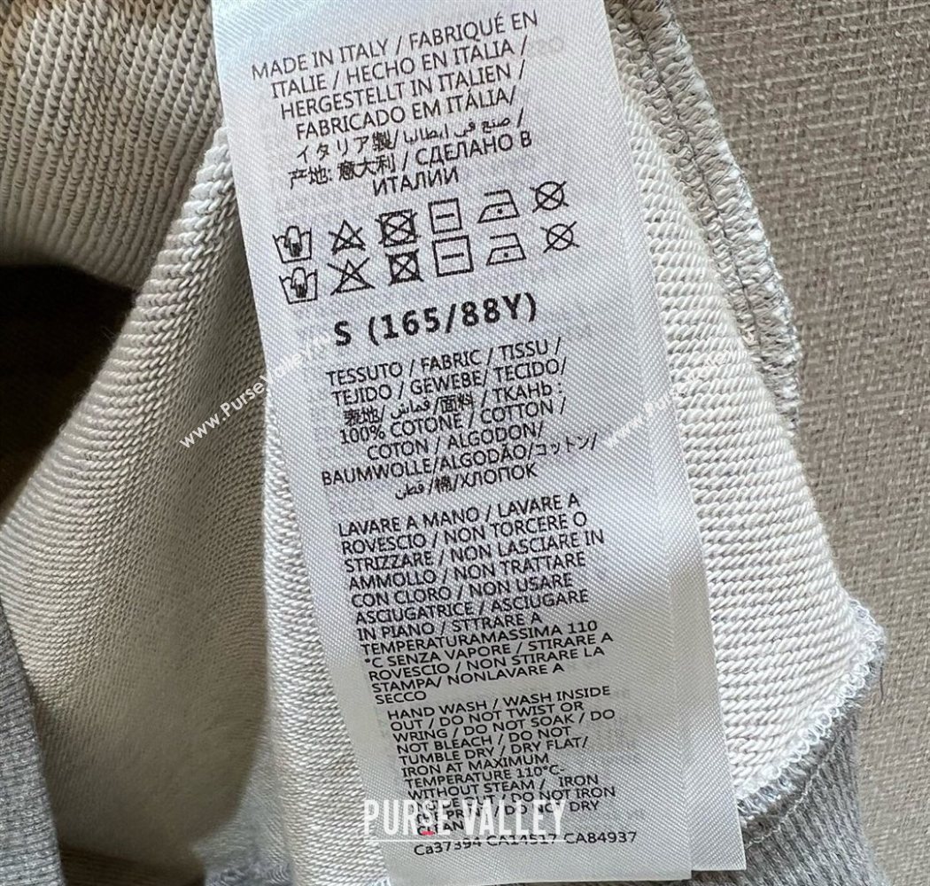 Gucci Cotton Sweatshirt Grey 2025 GG090401 (QI-250904073)