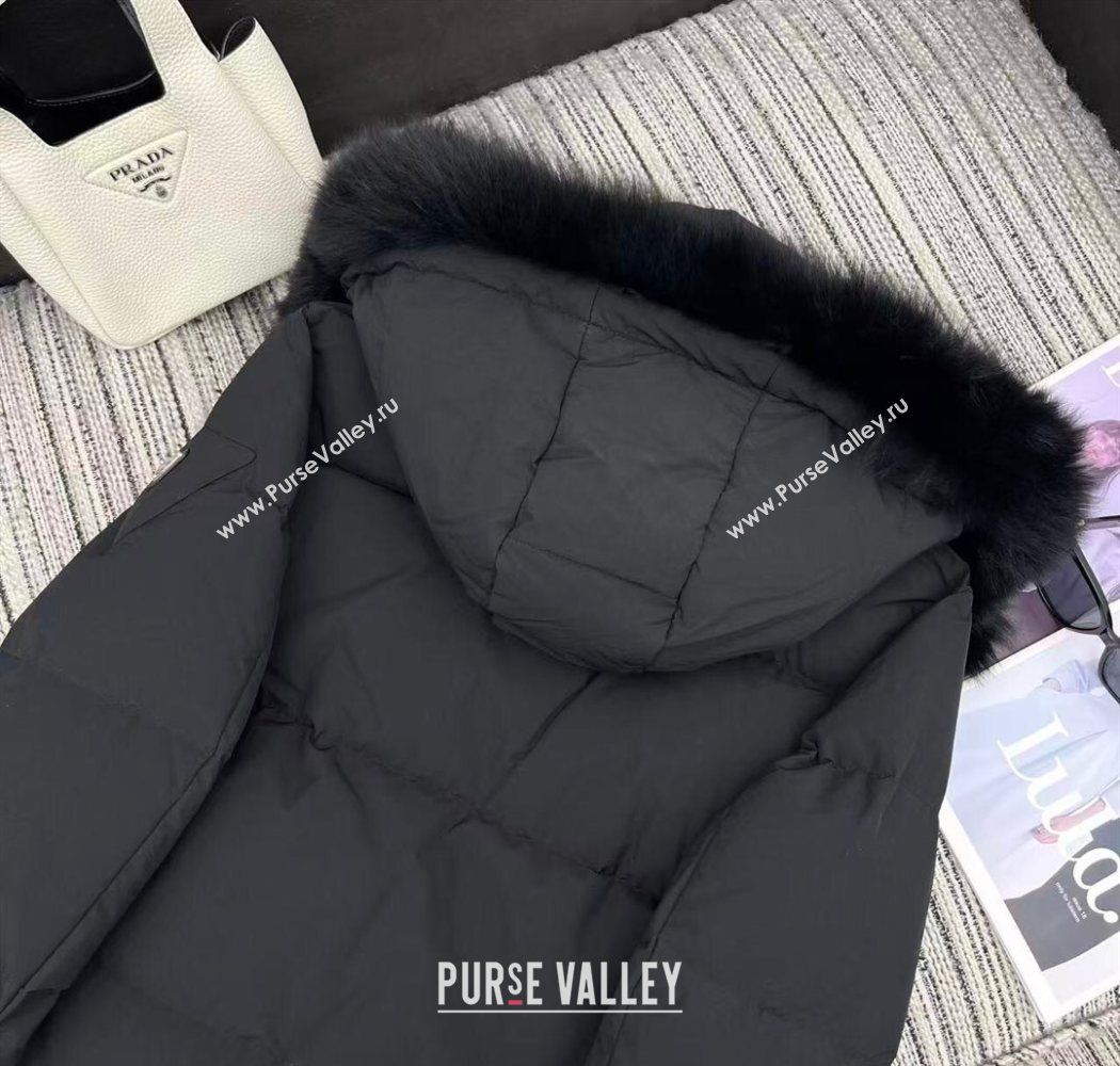 Prada Down Jacket Black 2025 PR090405 (QI-250904046)
