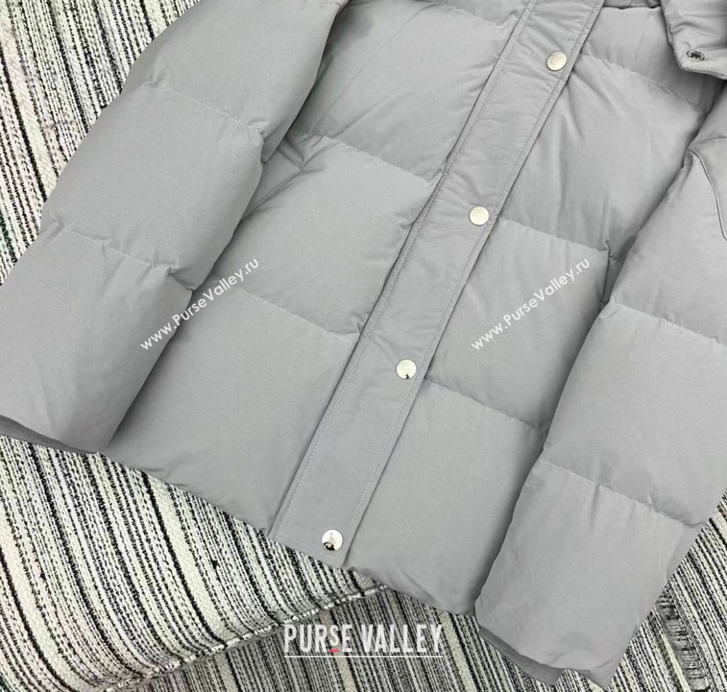 Prada Down Jacket Grey 2025 PR090405 (QI-250904047)
