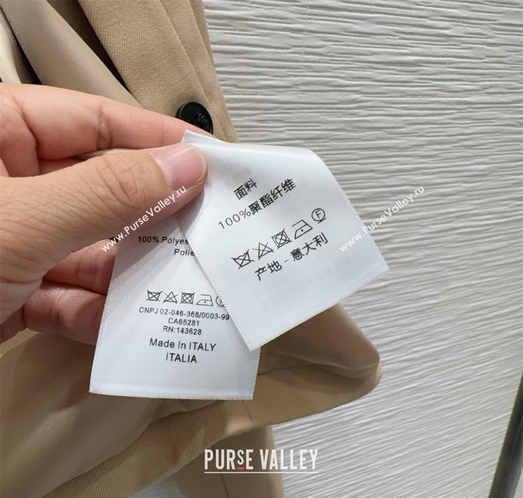 Dior Shirt and Shorts Set Khaki 2025 DR090450 (QI-250904106)