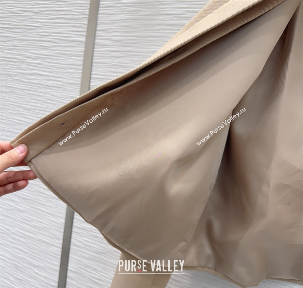 Dior Shirt and Shorts Set Khaki 2025 DR090450 (QI-250904106)