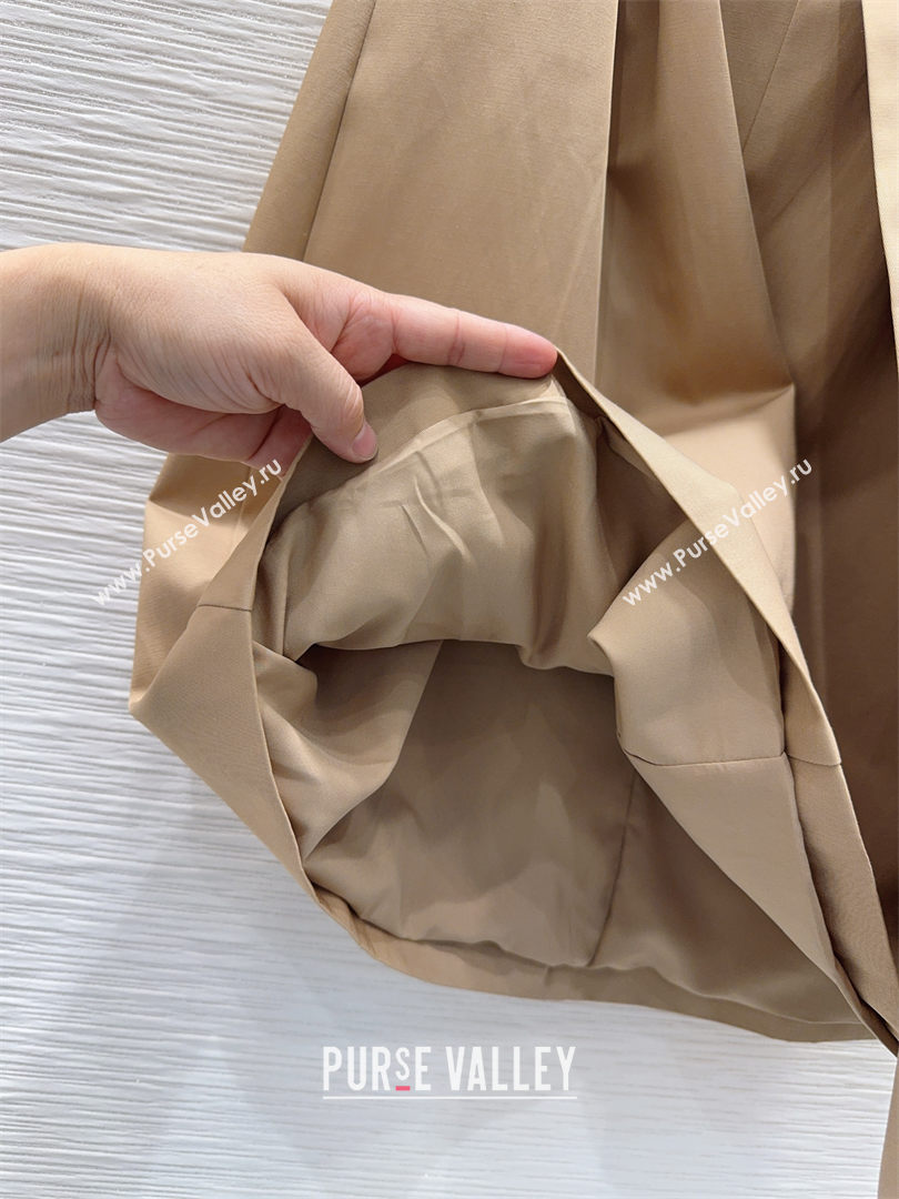 Loewe Skirt Khaki 2025 CH090490 (QI-250904090)