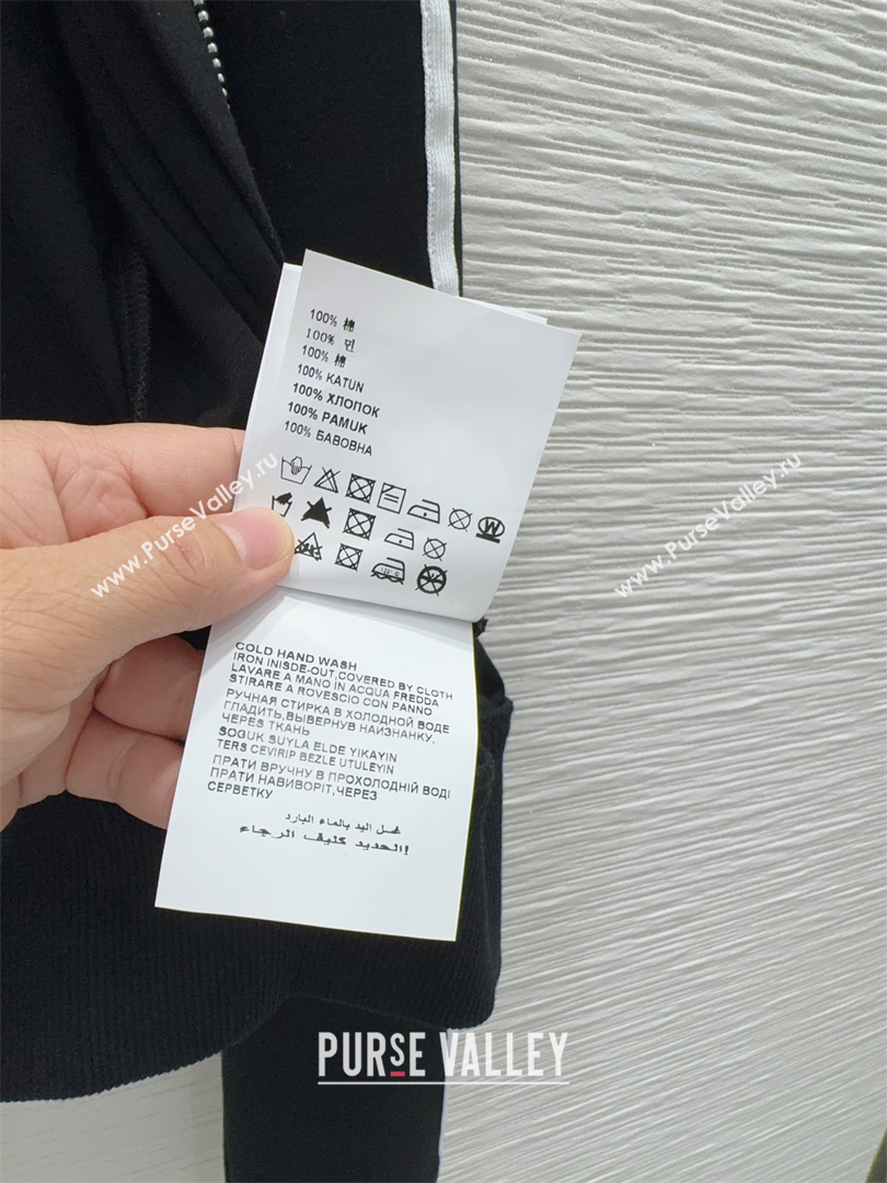 Prada Cotton Jacket Black 2025 DR090407 (QI-250904108)