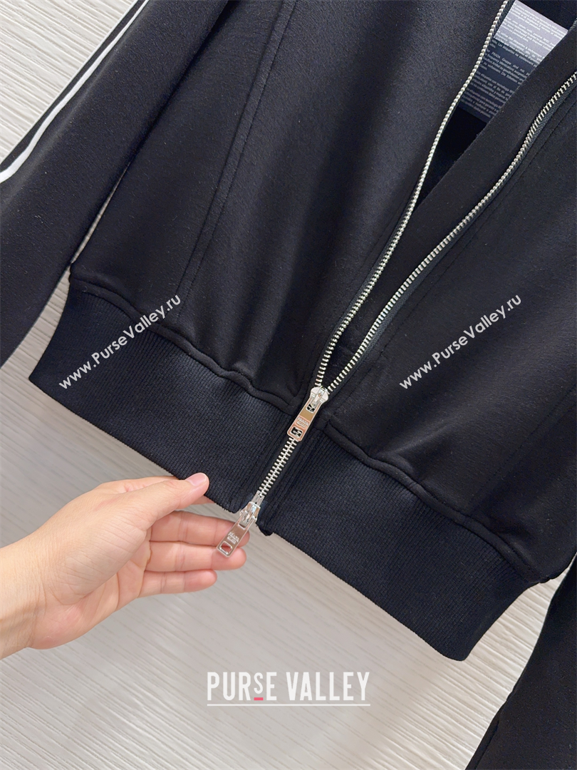 Prada Cotton Jacket Black 2025 DR090407 (QI-250904108)