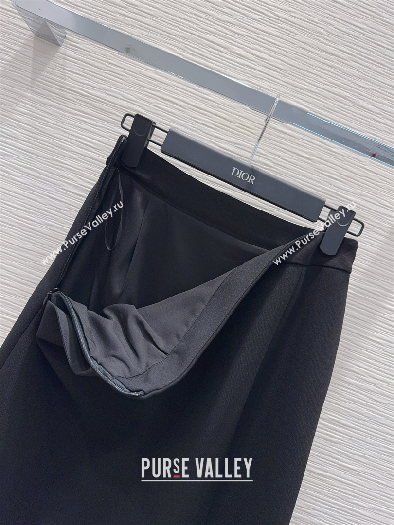 Dior Jacket and Skirt Set Black 2025 PR090410 (QI-250904110)