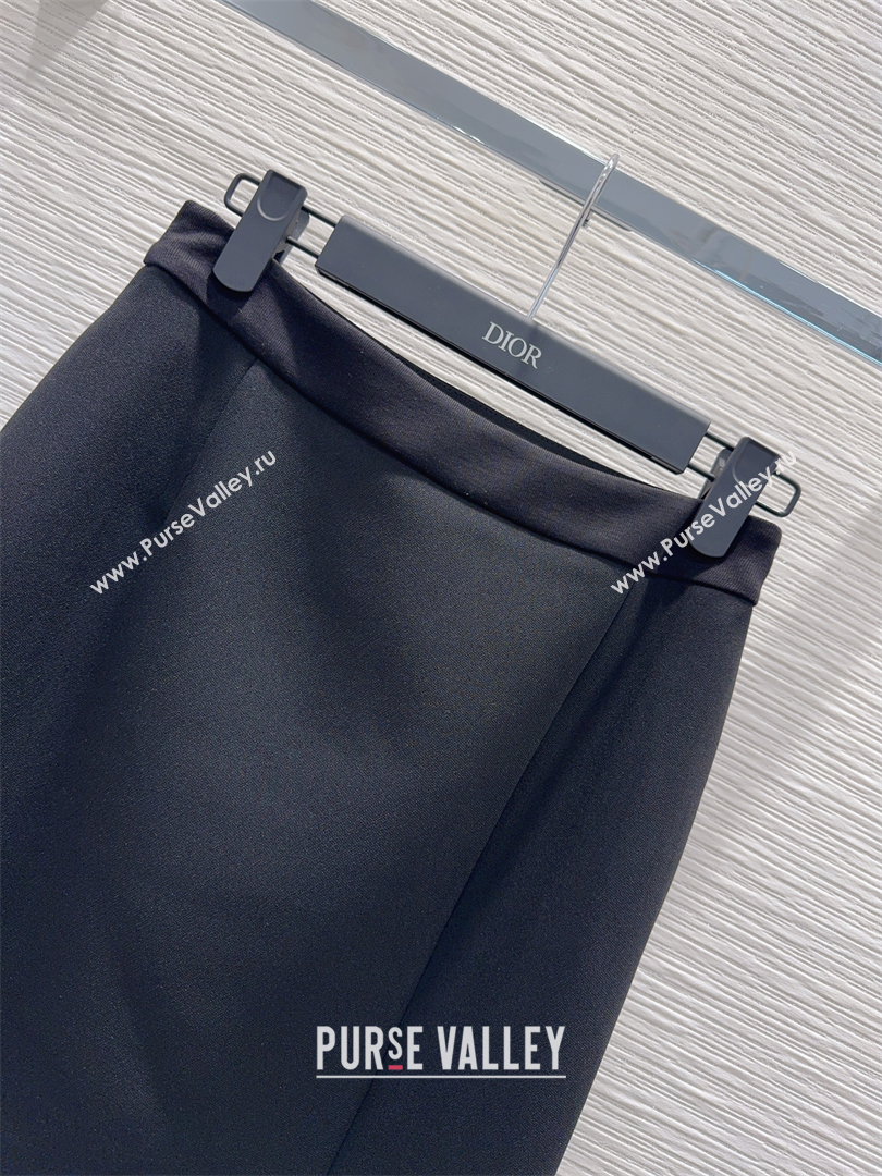 Dior Jacket and Skirt Set Black 2025 PR090410 (QI-250904110)