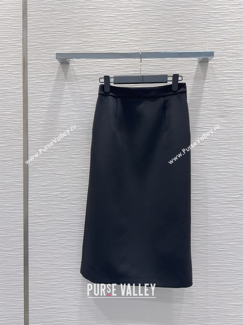 Dior Jacket and Skirt Set Black 2025 PR090410 (QI-250904110)
