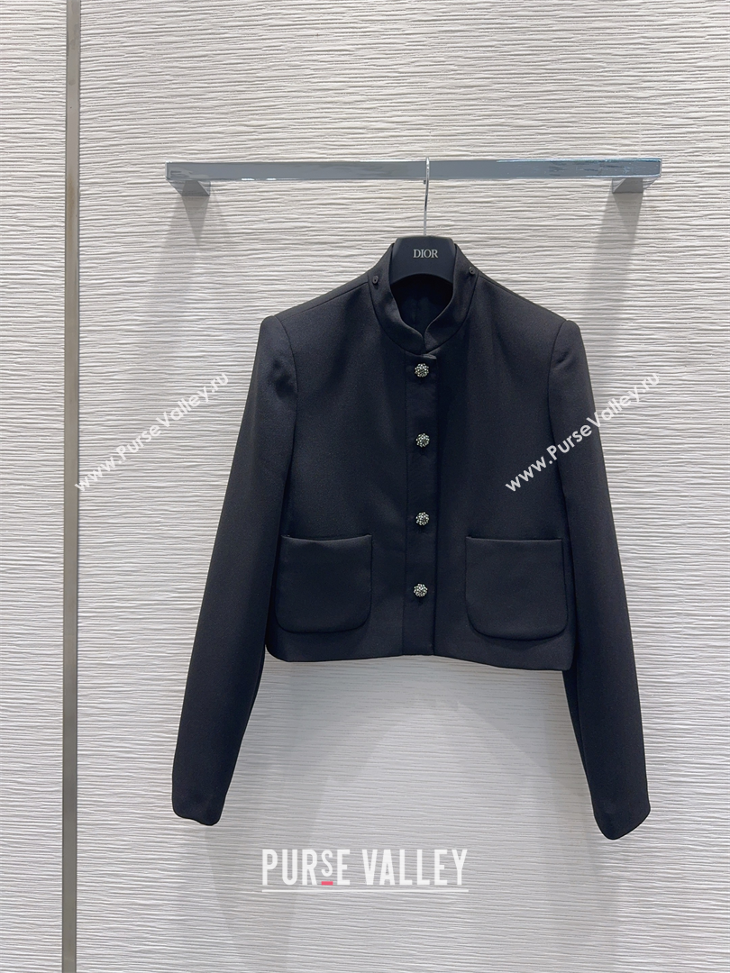 Dior Jacket and Skirt Set Black 2025 PR090410 (QI-250904110)