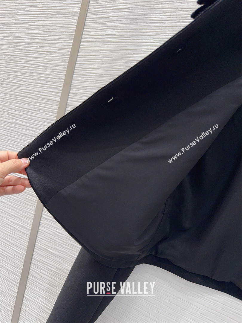 Dior Jacket and Skirt Set Black 2025 PR090410 (QI-250904110)