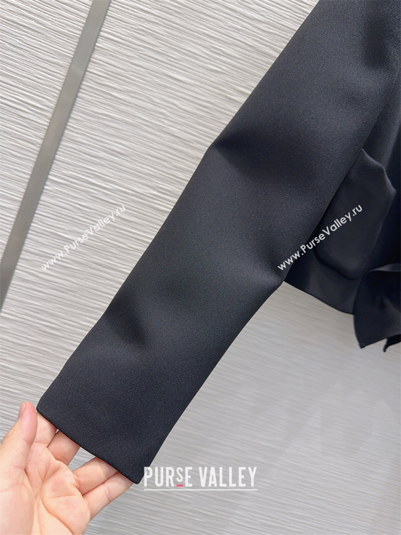 Dior Jacket and Skirt Set Black 2025 PR090410 (QI-250904110)