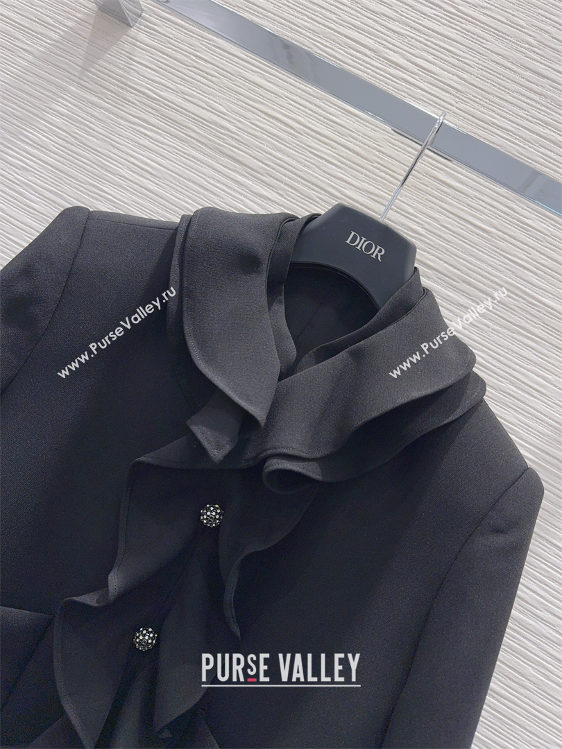 Dior Jacket and Skirt Set Black 2025 PR090410 (QI-250904110)