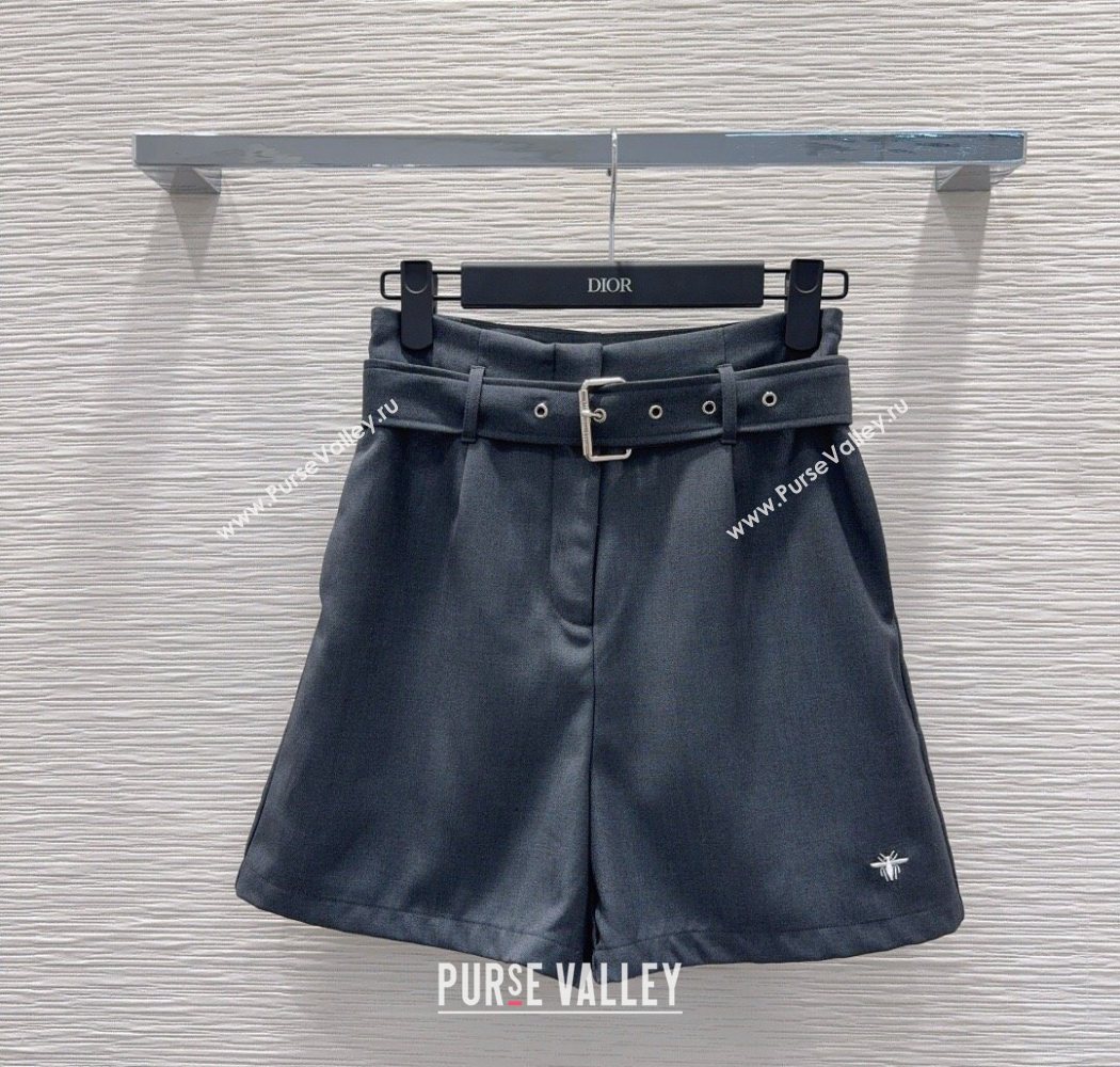 Dior Shirt and Shorts Set Grey 2025 DR090450 (QI-250904105)