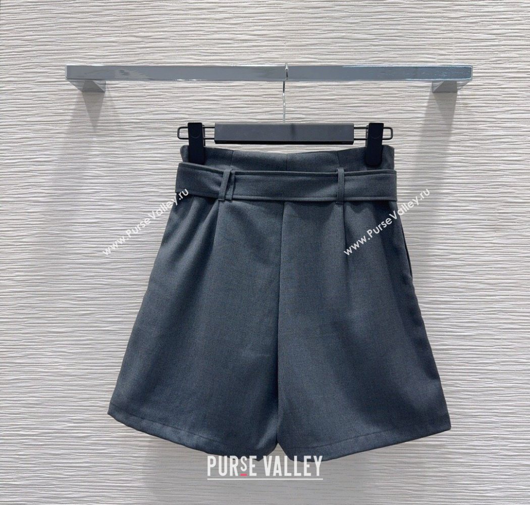 Dior Shirt and Shorts Set Grey 2025 DR090450 (QI-250904105)