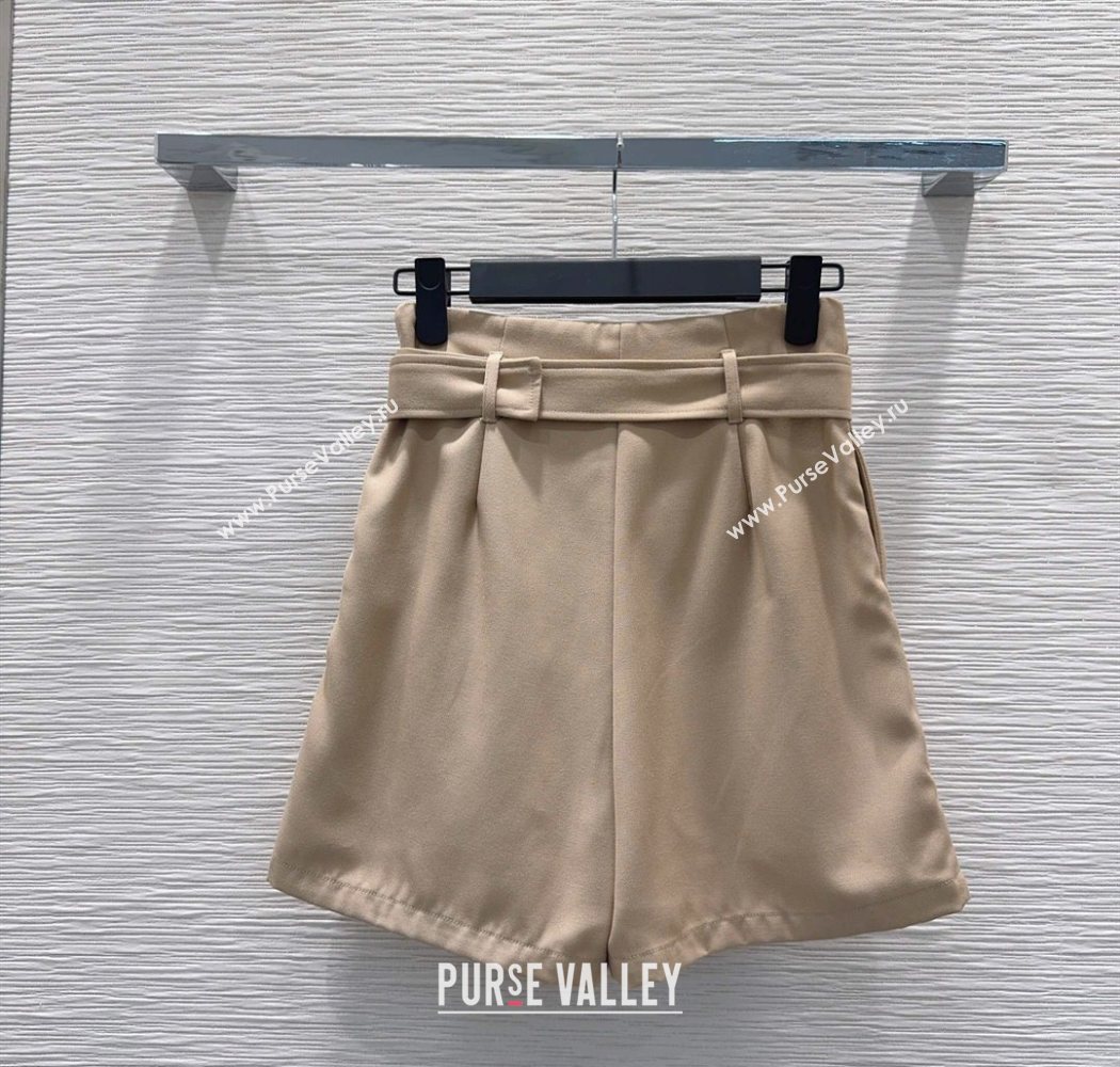 Dior Shirt and Shorts Set Khaki 2025 DR090450 (QI-250904106)