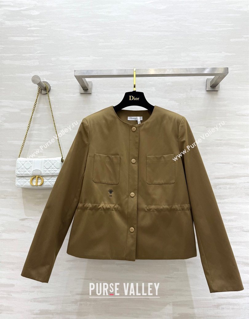 Dior Belted Jacket Gold-Tone 2025 DR090415 (QI-250904115)