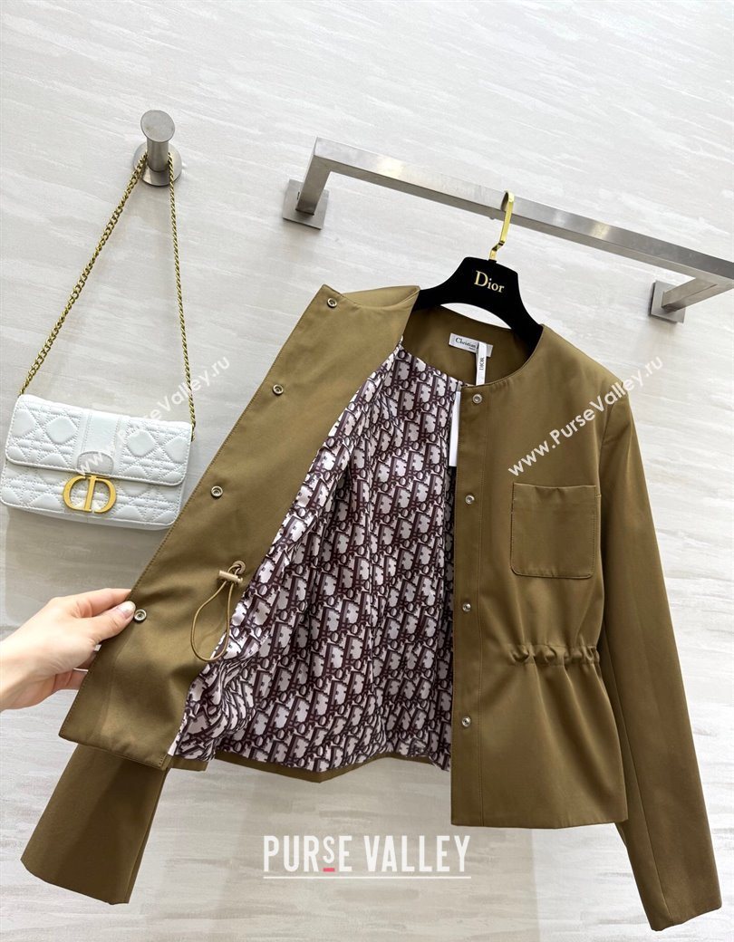 Dior Belted Jacket Gold-Tone 2025 DR090415 (QI-250904115)