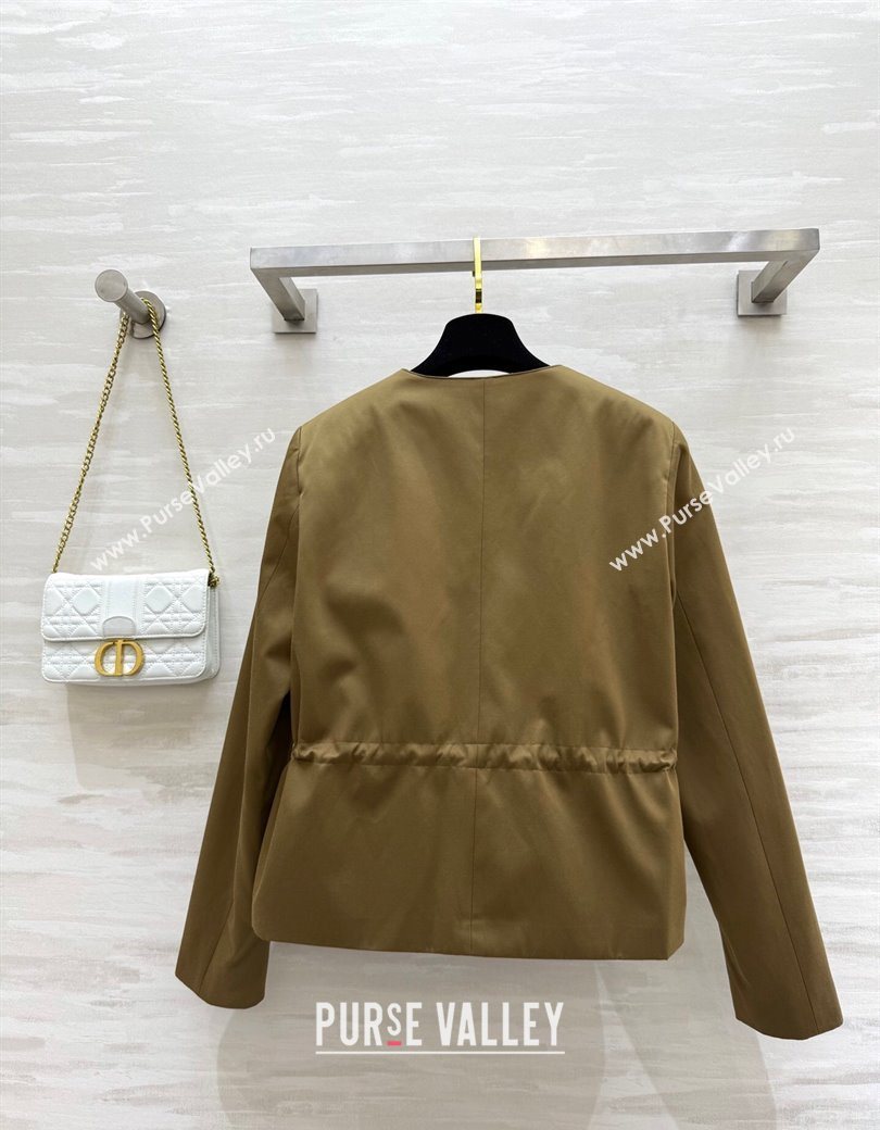 Dior Belted Jacket Gold-Tone 2025 DR090415 (QI-250904115)
