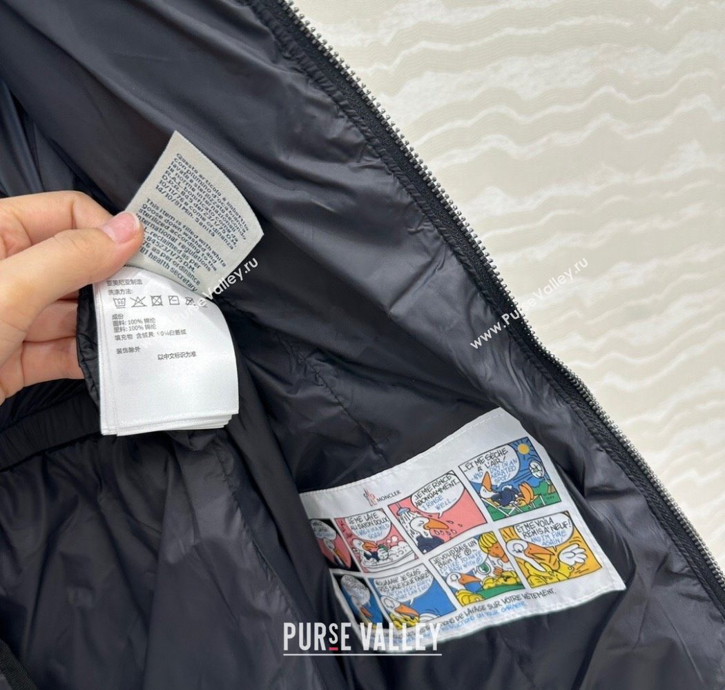 Moncler Boedic Short Down Jacket Black1 2025 ML090403 (QI-250904056)