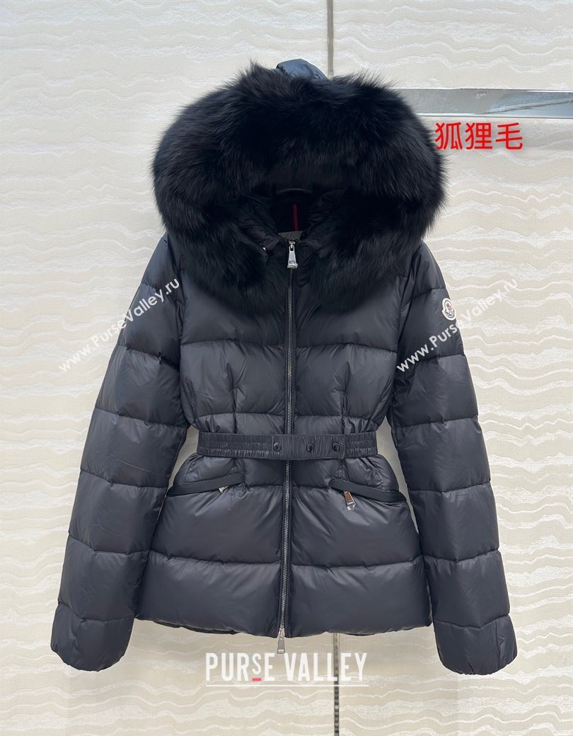 Moncler Boedic Short Down Jacket Black2 2025 ML090403 (QI-250904057)
