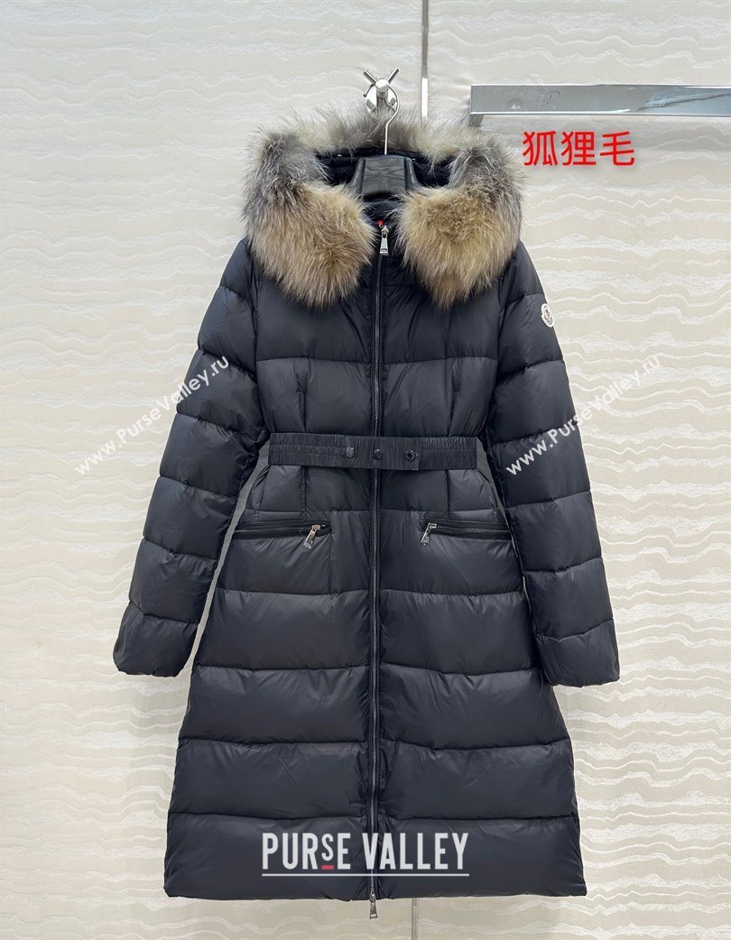 Moncler Boedic Long Down Jacket Black1 2025 ML090403 (QI-250904058)