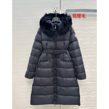 Moncler Boedic Long Down Jacket Black2 2025 ML090403 (QI-250904059)