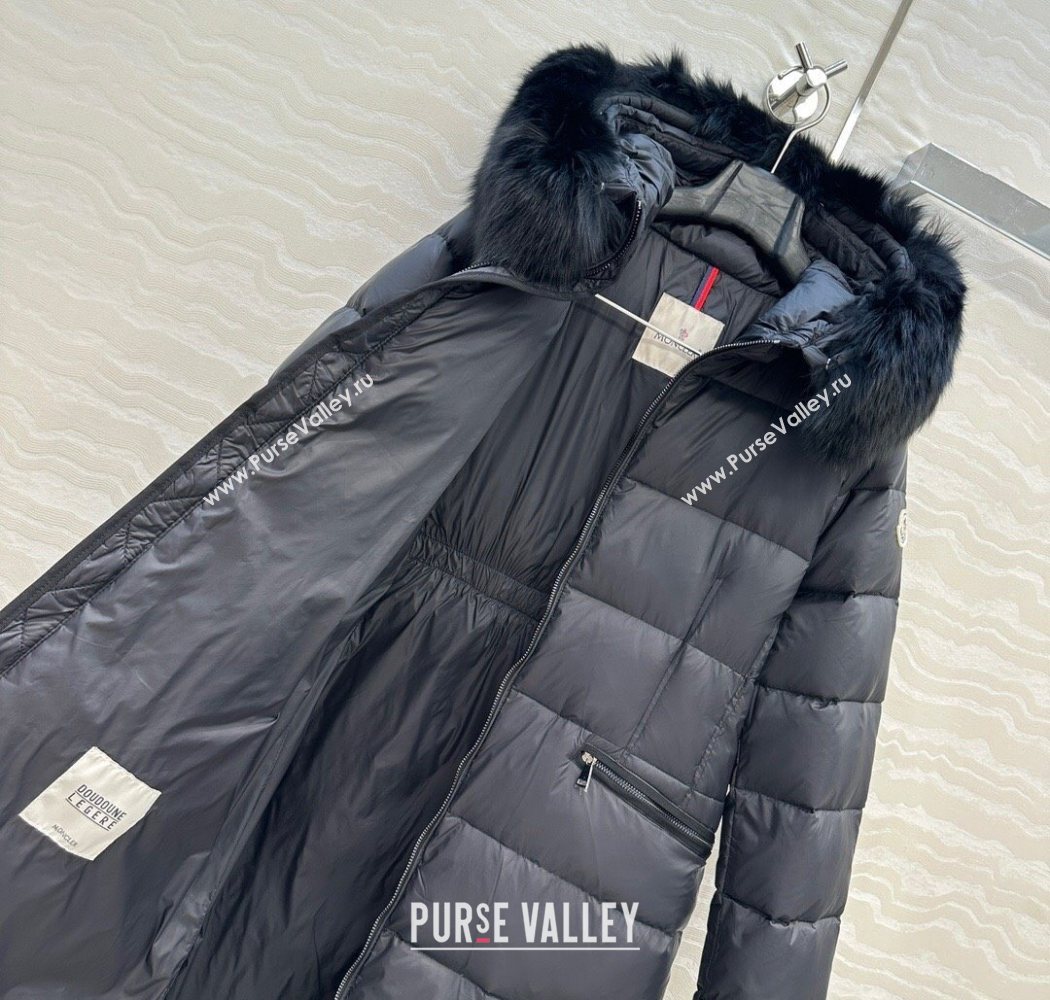 Moncler Boedic Long Down Jacket Black2 2025 ML090403 (QI-250904059)