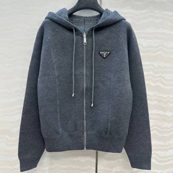 Prada Reversible Jacket Grey 2025 PR090417 (QI-250904117)