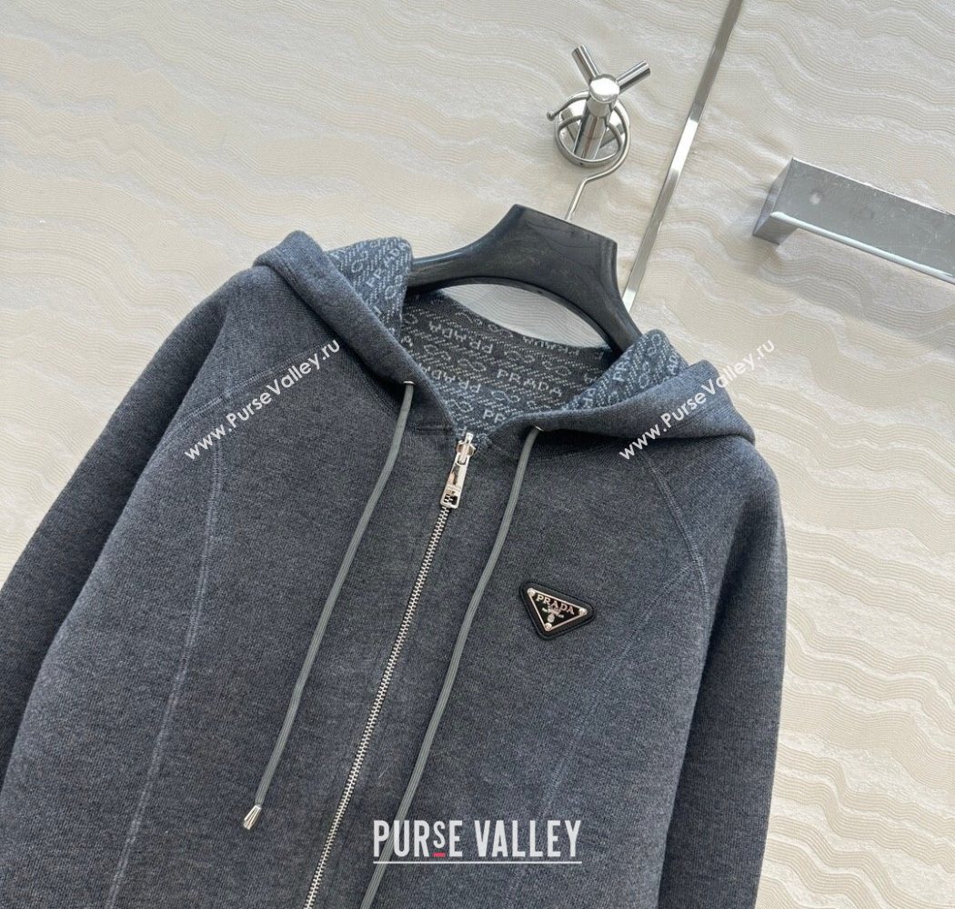 Prada Reversible Jacket Grey 2025 PR090417 (QI-250904117)