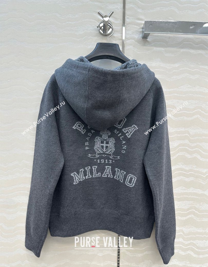 Prada Reversible Jacket Grey 2025 PR090417 (QI-250904117)