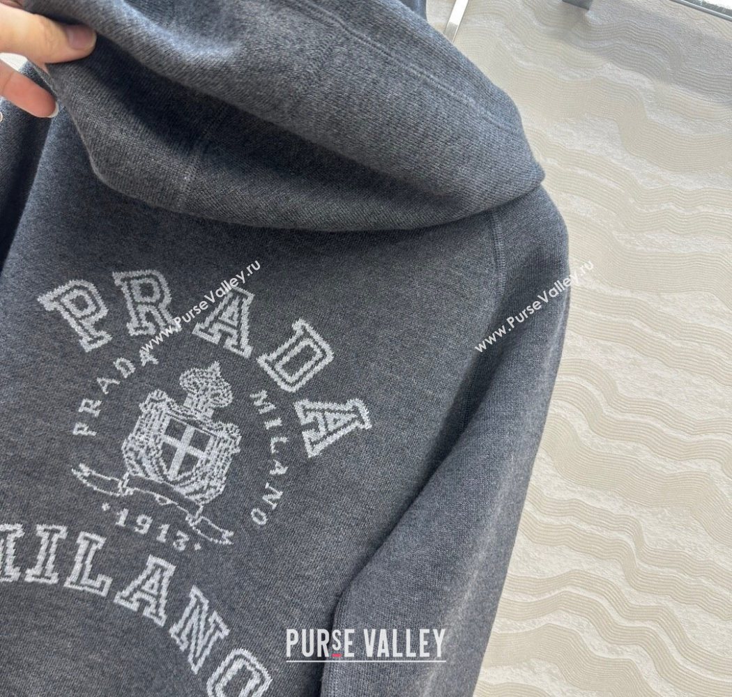 Prada Reversible Jacket Grey 2025 PR090417 (QI-250904117)